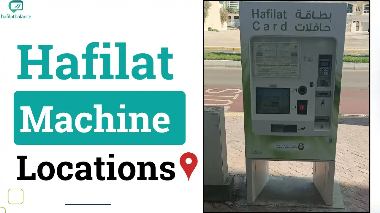 Locating a Hafilat machine in Abu Dhabi