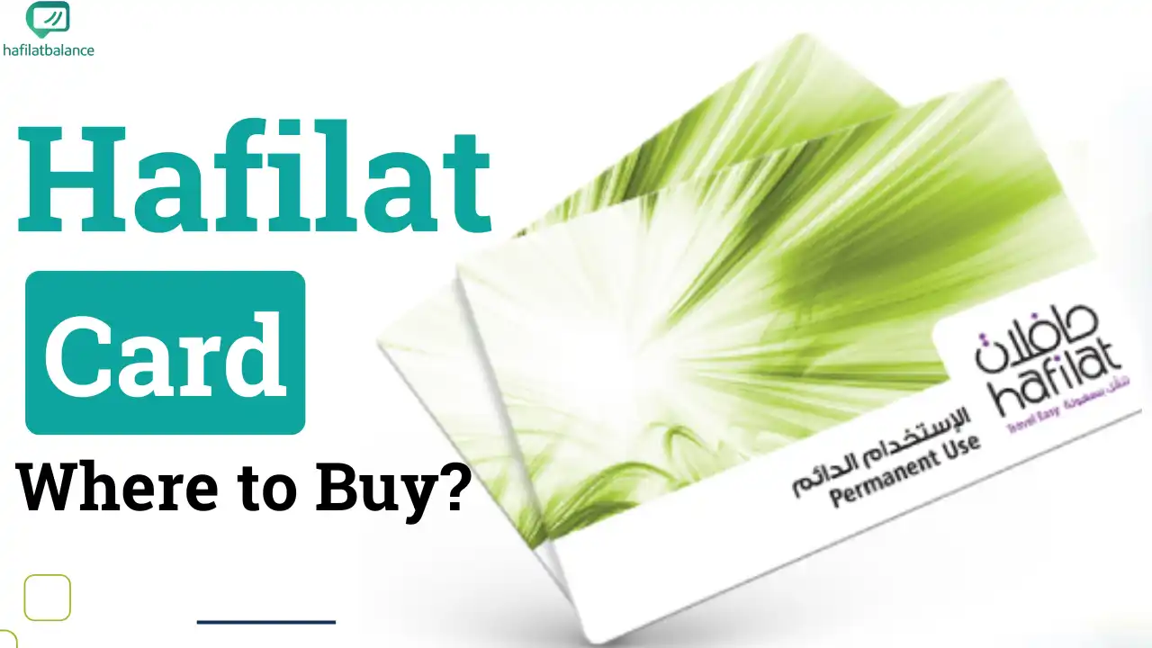 Where to buy Hafilat card locations in Abu Dhabi